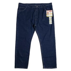 Wrangler Five Star Regular Fit Big Man Jeans With Stretch 44x30 Midnight NWT